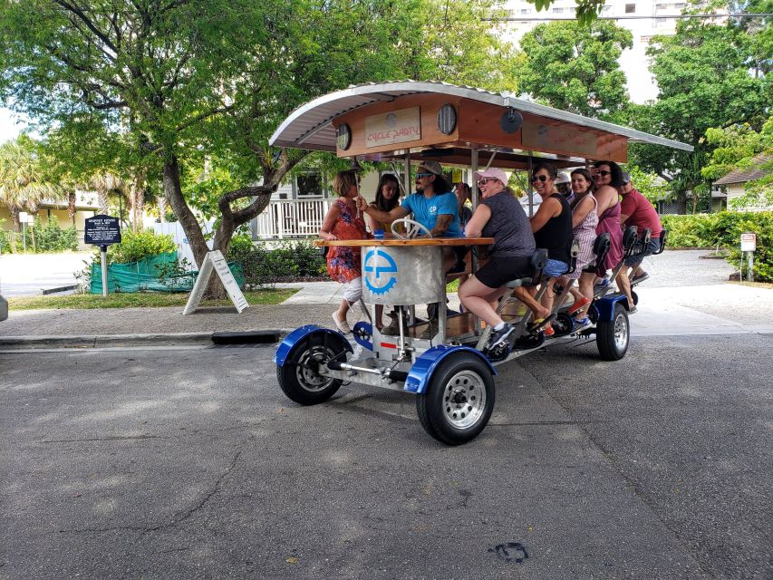 Fort Lauderdale: Party Bike Bar Crawl - Overview of the Experience