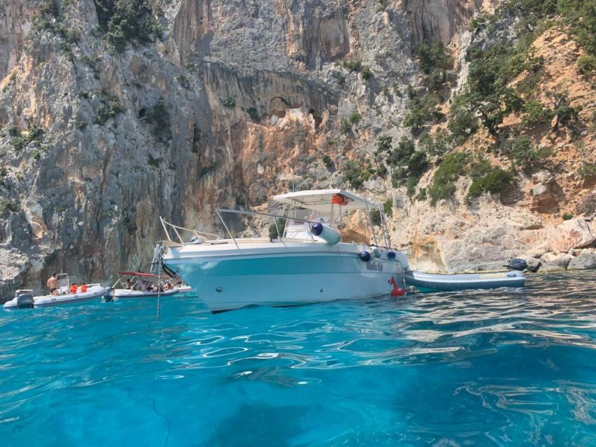 From Cala Gonone: Gulf of Orosei Speedboat Trip and Aperitif