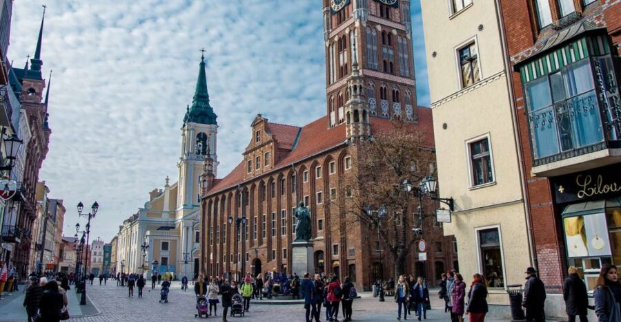 From Gdansk: Private Torun Van and Walking Tour