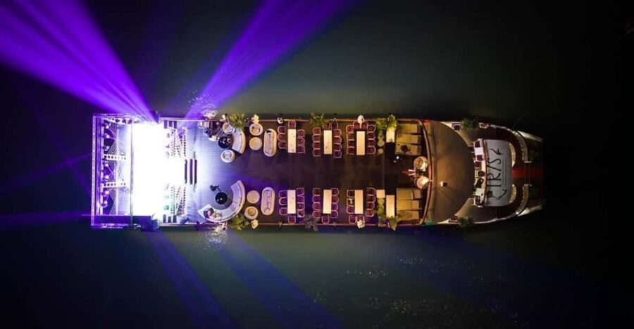 From Ha Long: Ha Long Dinner on Cruise With DJ on Sundeck