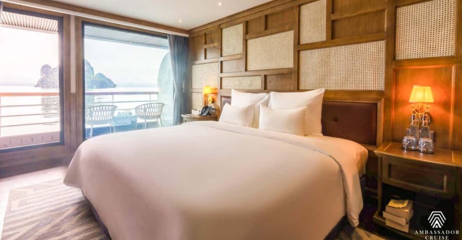 From Halong: HALONG BAY AMBASSADOR DAY CRUISE