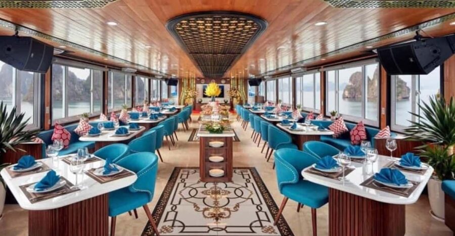 From Hanoi: Cruise 4 Stars Luxury With Ha Long Bay Tour 1day