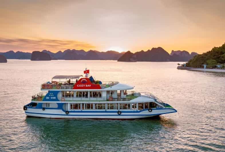 From Hanoi: Ha Long Bay 1 Day Cruise 4 Stars by Limousine