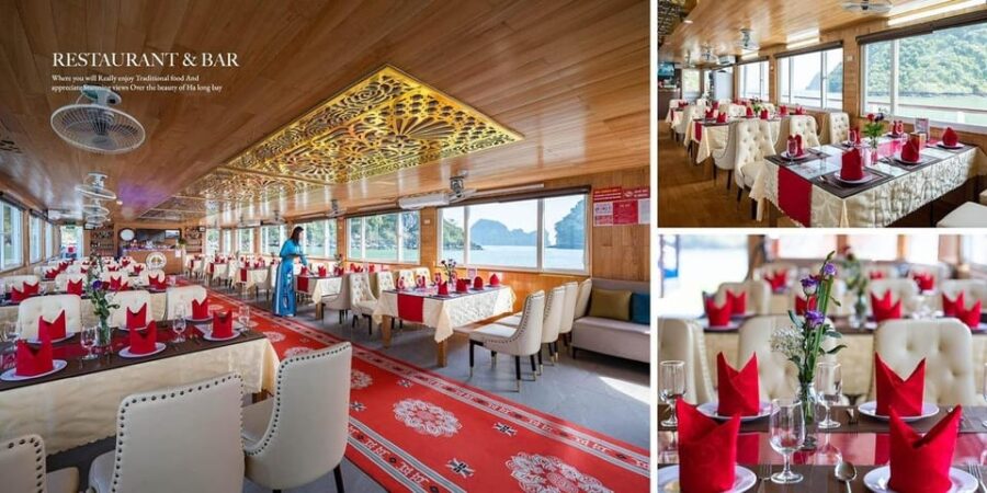 From Hanoi: Ha Long Bay Day Trip With 4 Stars Luxury Cruise