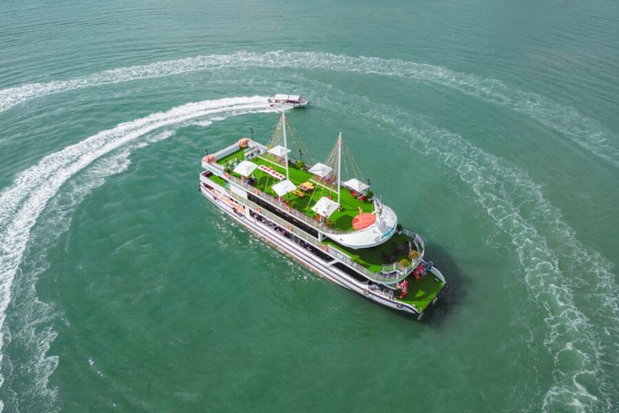 From Hanoi: Halong Bay Day Trip With 5-Star Cruise & Buffet