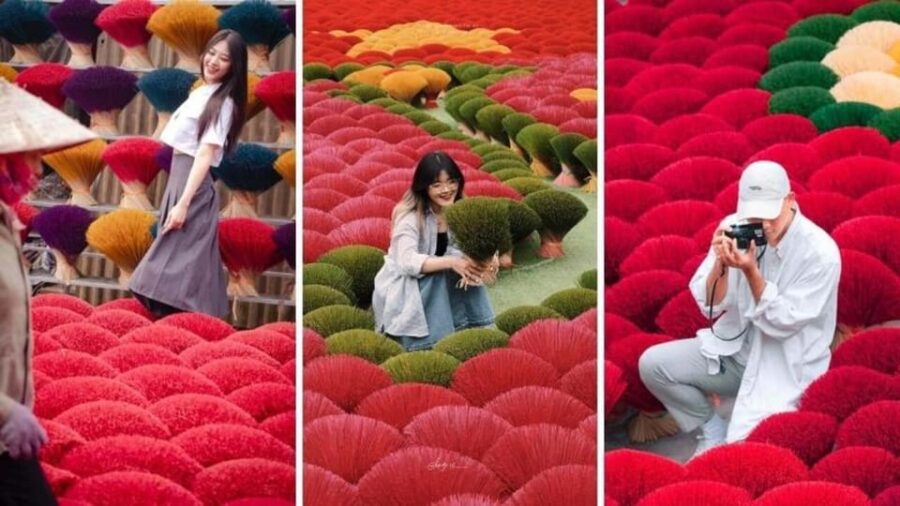 From Hanoi: Quang Phu Cau Incense Village Private Day Trip