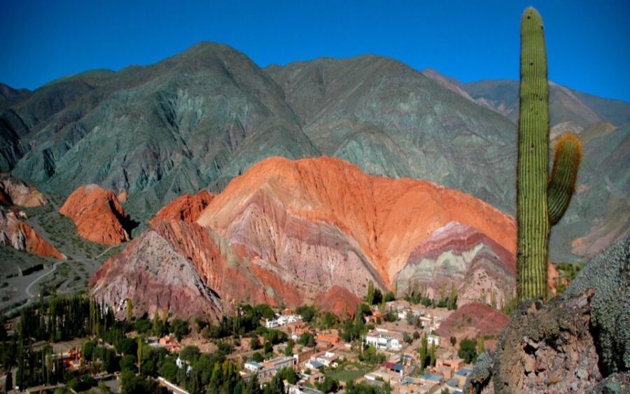 From Jujuy: Hornocal Mountains With Quebrada De Humahuaca