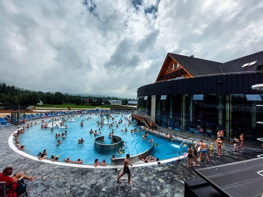 From Kraków: Thermal Baths Evening or Morning Experience