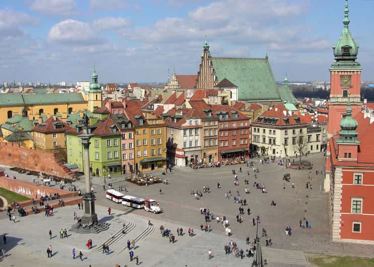 From Krakow: Warsaw Highlights Day Trip by Van