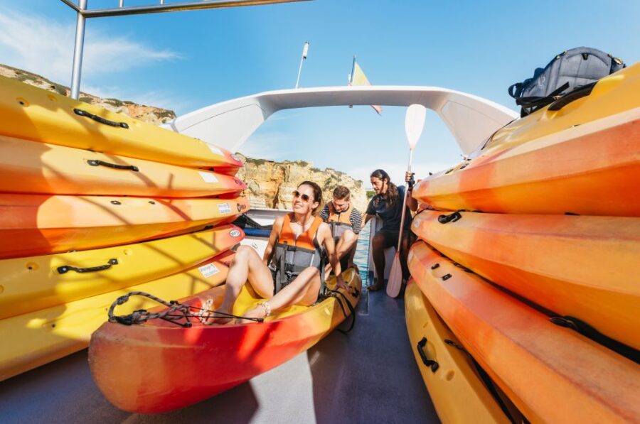 From Lagos: Kayaking and Boat Cave Explorer Tour