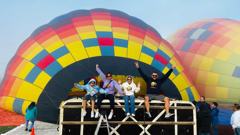 From Mexicocity:Balloon Flight Over Thepyramidsofteotihuacan
