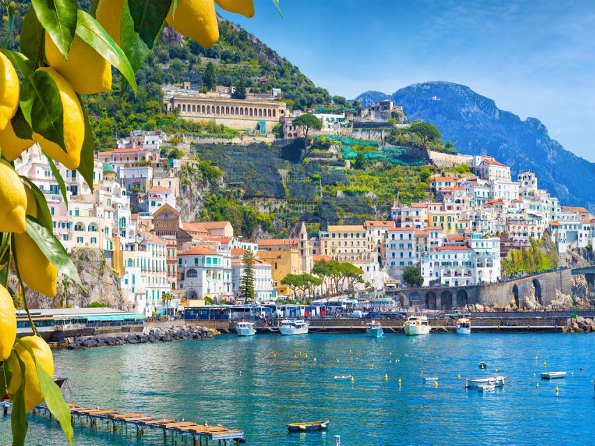 From Naples: Amalfi Coast Tour by Bus