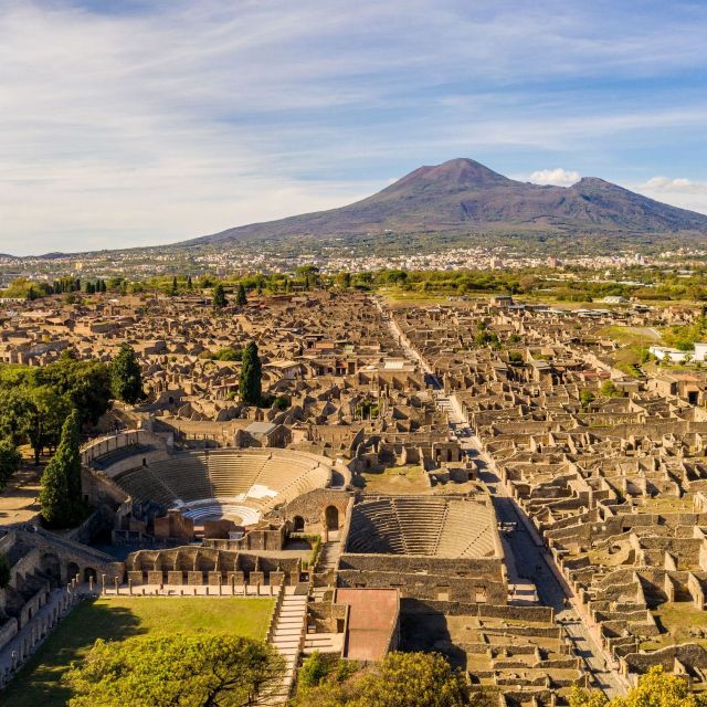 From Naples: Guided Pompei & Mount Vesuvius With Pizza Lunch
