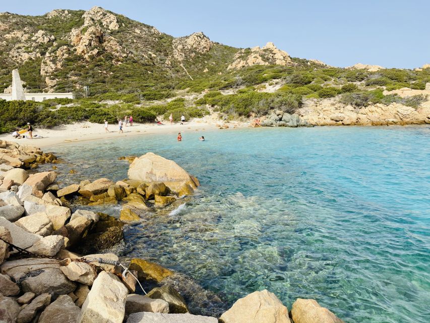 From Olbia: Full-Day Boat Tour to the Maddalena Archipelago