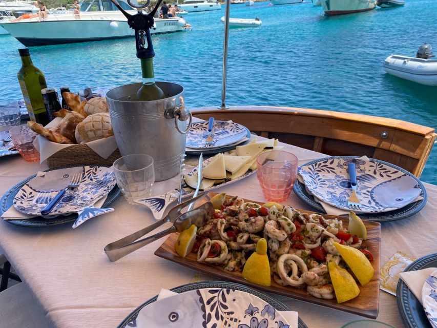 From Palau: Wooden Boat Tour to La Maddalena Archipelago