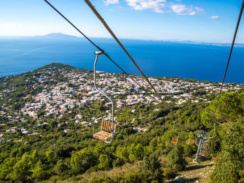 From Pompeii: Capri Island Boat Cruise and Self-Guided Tour
