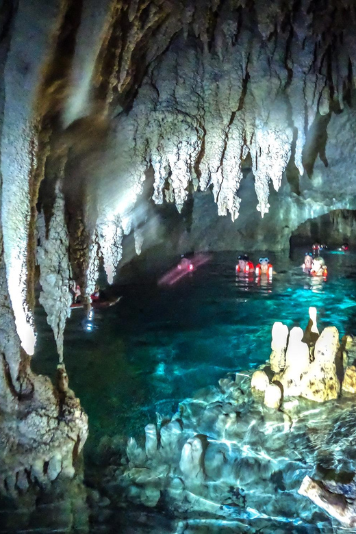 From Riviera Maya: Cenote Cave Tour and Turtles Encounter