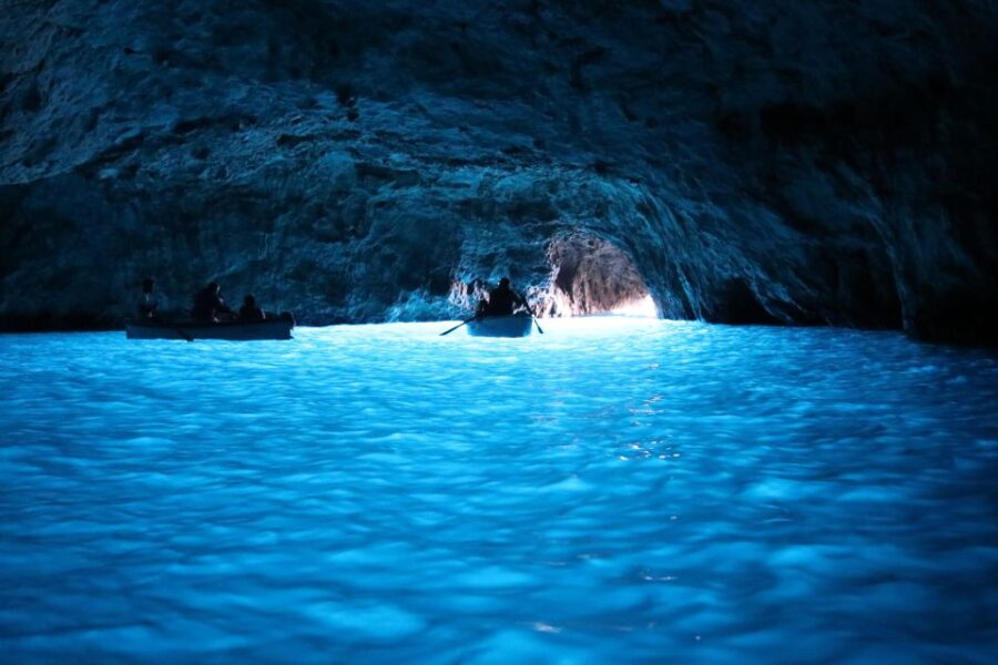 From Sorrento: Capri and Blue Grotto Half-Day Boat Tour