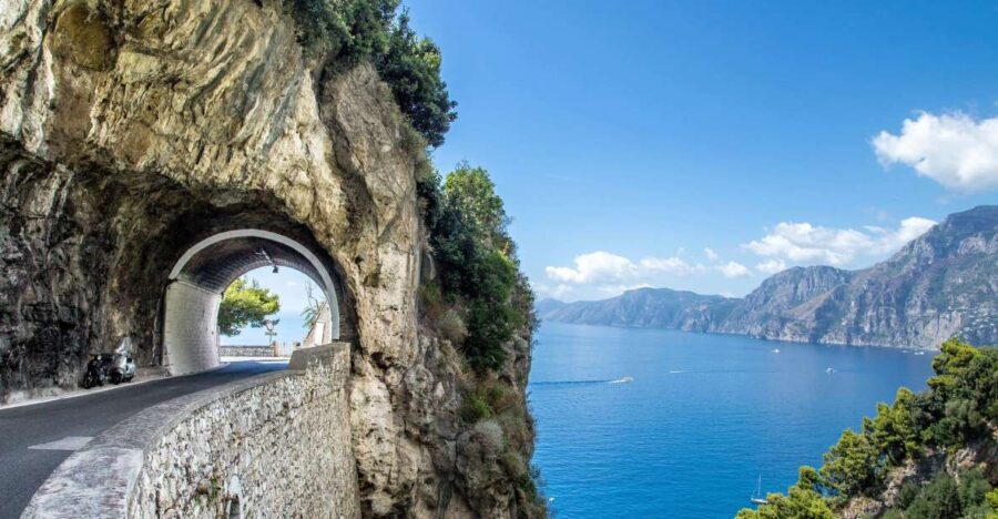 From Sorrento: Private One-Way Transfer to Positano