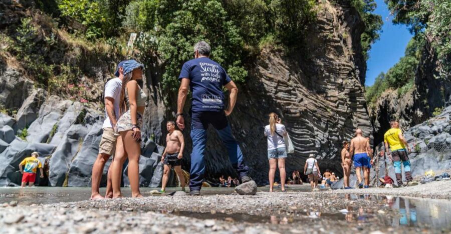 From Taormina: Mount Etna and Alcantara River Tour