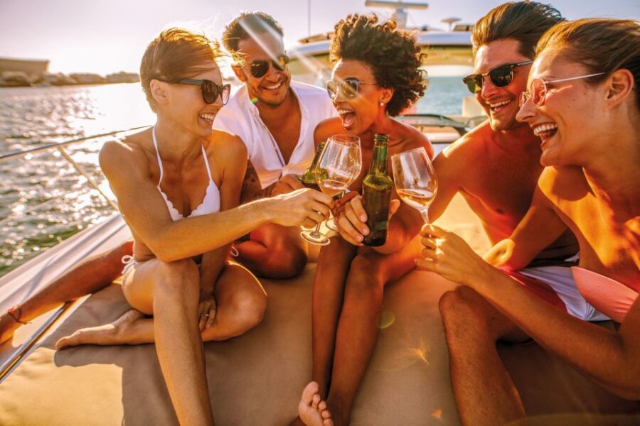 From Vilamoura: Sunset Catamaran Experience