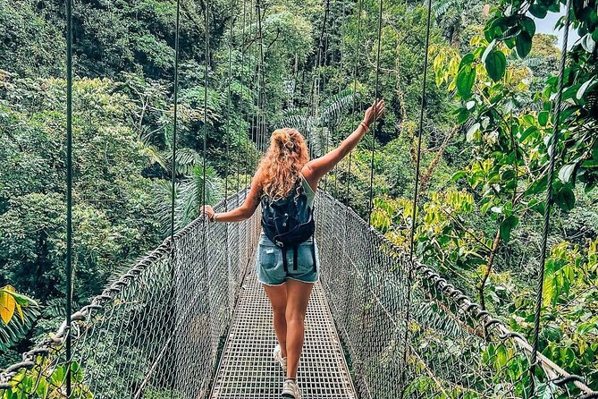 Full Combo! Hanging Bridges, Arenal Volcano, La Fortuna Waterfall