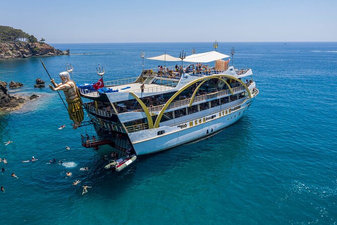 Full-Day Boat Tour From Kemer With Lunch and Foam Party