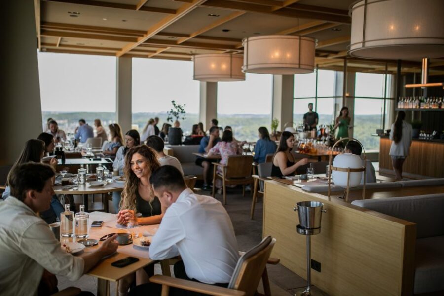 Gdańsk: Spanish Cuisine and City Views From the Top Floor
