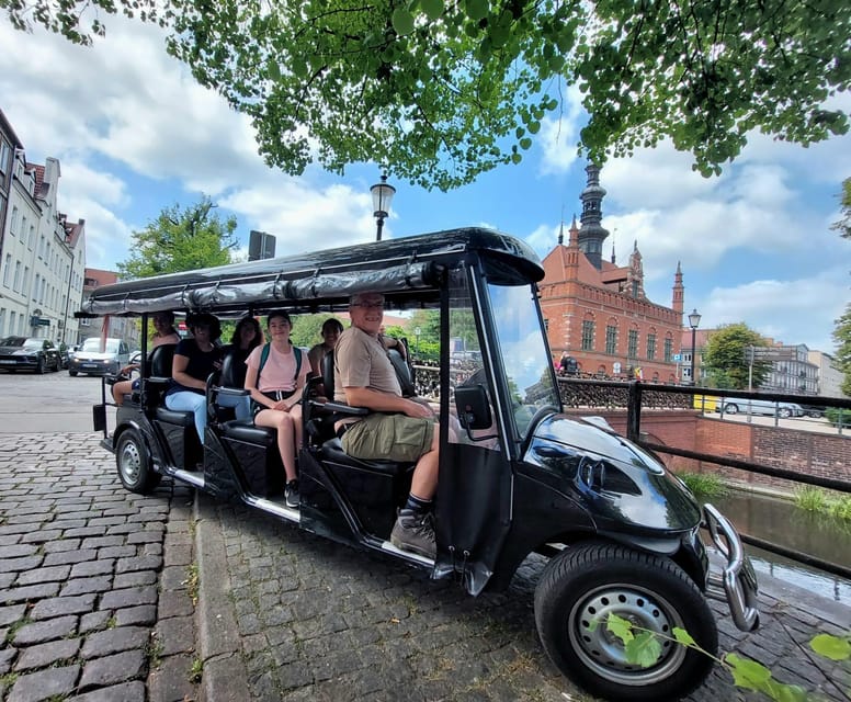 Gdansk:Live GUIDE Highlights of OLD CITY by Golf Cart 60 Min - Tour Overview