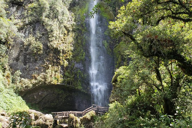 Giron Waterfall and Busa Lake