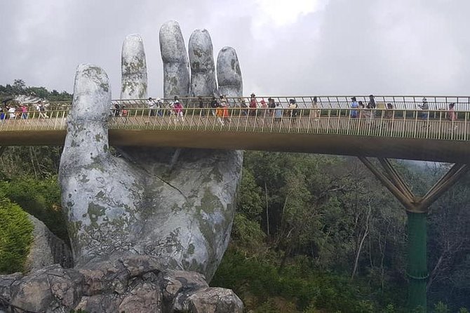 GOLDEN BRIDGE BA NA HILLS & MARBLE MOUNTAIN -Private Guided Tour