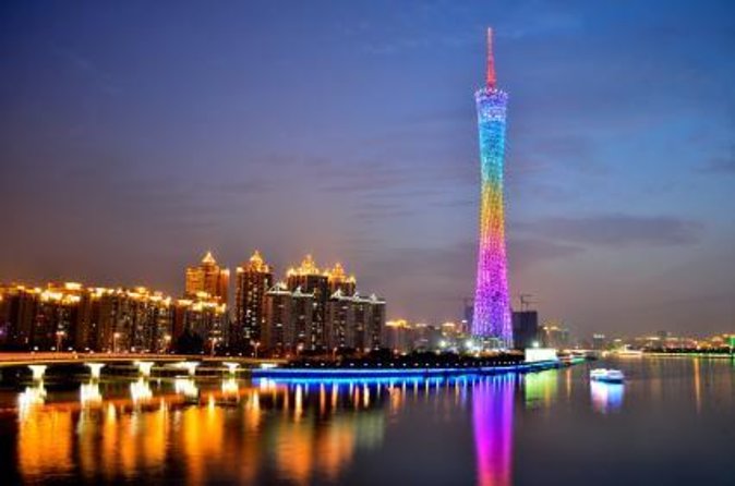 Guangzhou Private Night Tour Canton Tower and Pearl River Cruise