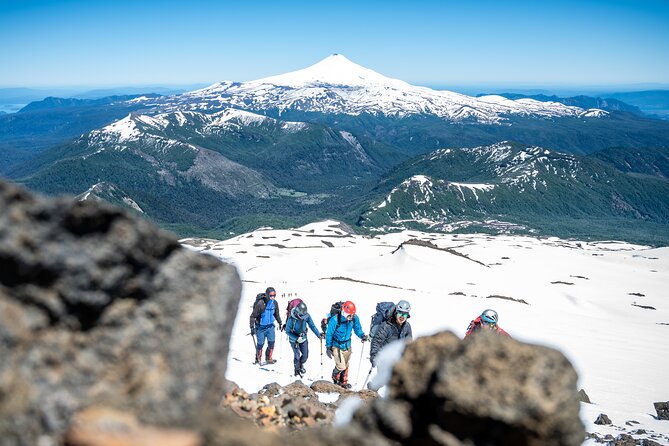 Guided Ascent to the Quetrupillán Volcano From Pucón