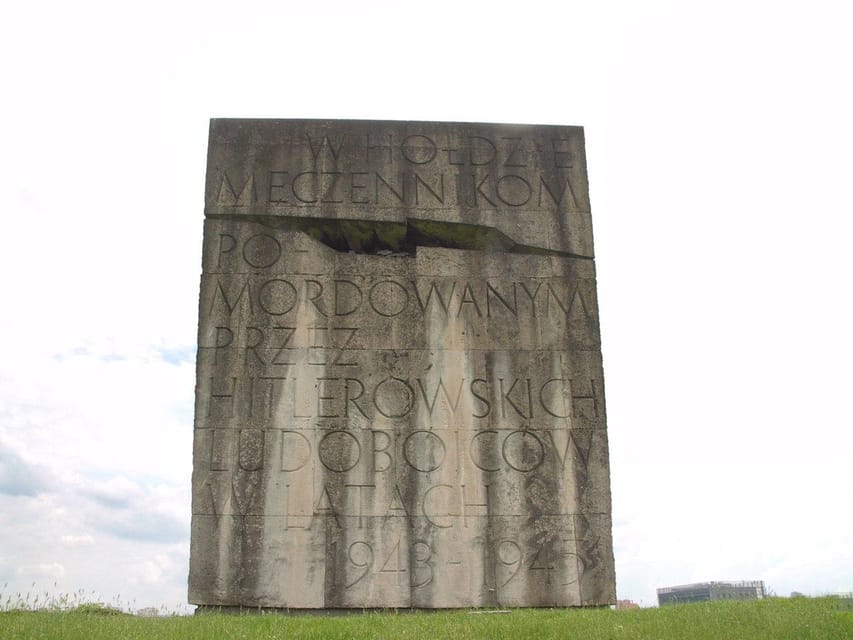 Guided Tour of The Plaszow Concentration Camp in Cracow