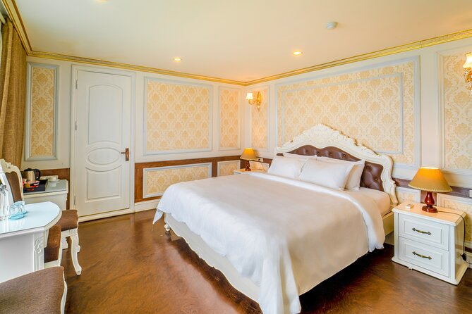 Halong Aquamarine Cruise Luxury 2 Days 1 Night Tour From Hanoi