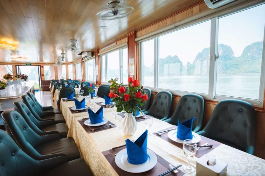 Hanoi: Halong Bay Boat Cruise, Caves, Kayaking, & Lunch