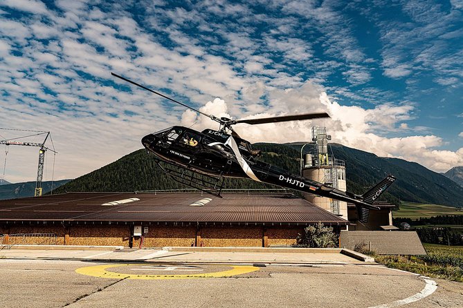 Helicopter Tour Over the Dolomites
