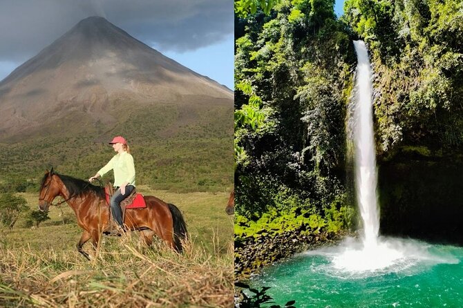 Horseback Riding at Volcano Foothills + La Fortuna Waterfall - Overview of the Tour Experience