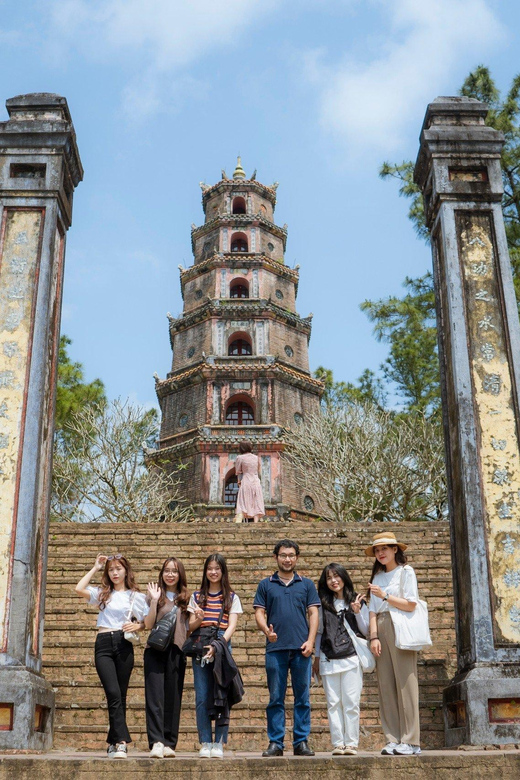 Hue: Private Dragon Boat, Thien Mu Pagoda, & Royal Tomb Tour