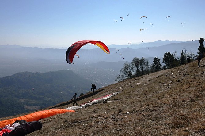 Incredible Paragliding Flight in Pokhara