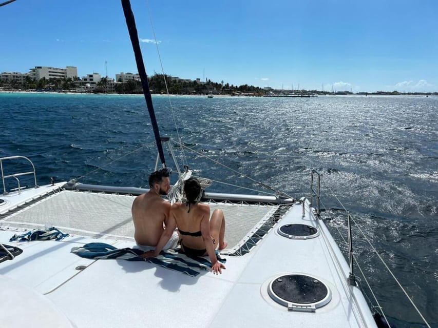 Isla Mujeres Catamaran Tour With Snorkeling & Beach Club