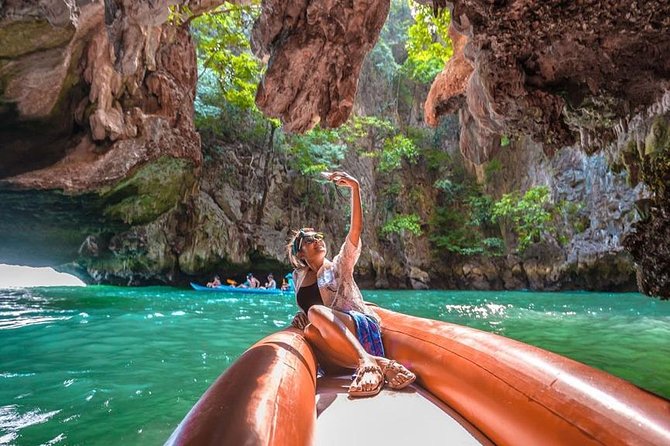 James Bond, Panak and Hong Island Trip + 2 Canoeing By Big Boat From Phuket