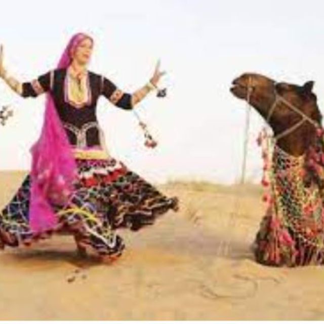 Jodhpur Camel Ride With Rajasthani Folk Dancing With Sumer