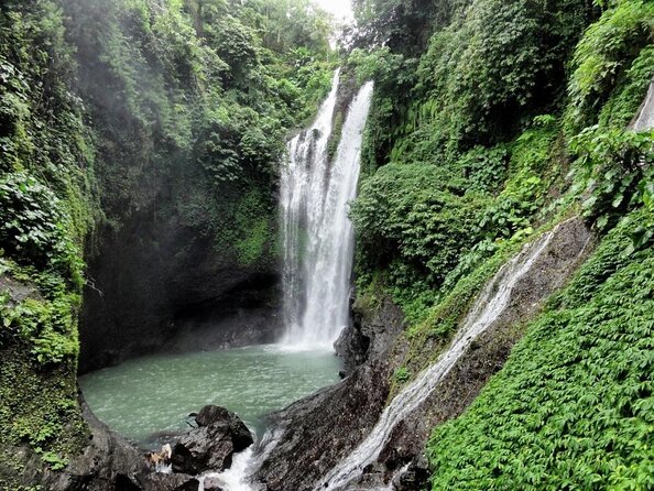 Jumping Sliding at Aling- Aling Waterfall – Wanagiri Hidden Hill – Handara Gate