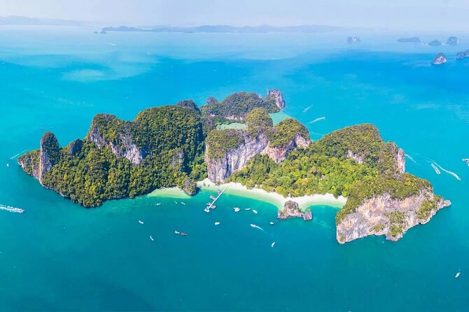 Koh Hong Lagoon, Pakbia, Lading Islands by Longtail.