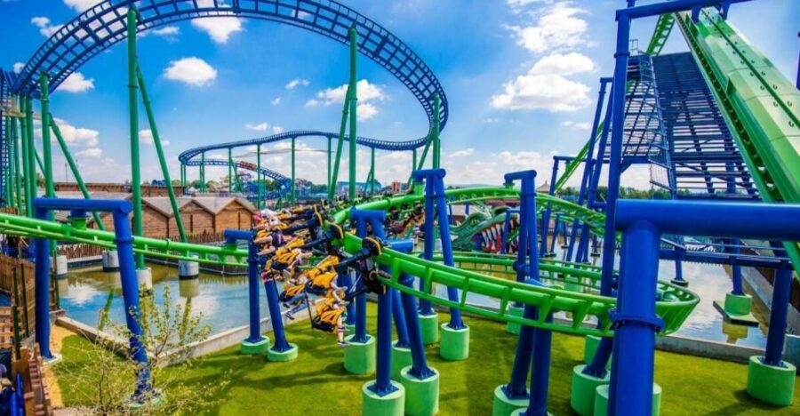 Krakow: Energylandia Amusement Park Winter Kingdom & Summer
