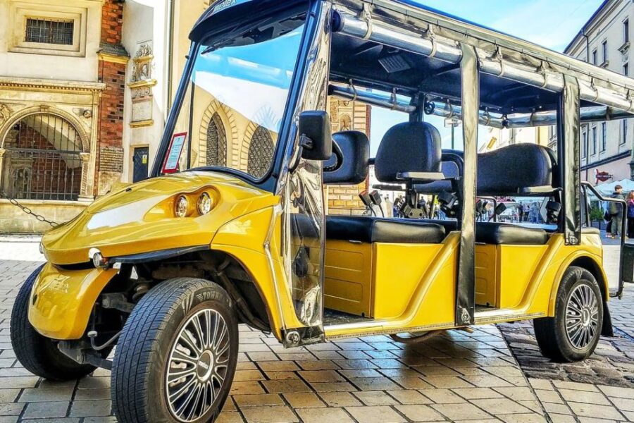 Krakow: Golf Cart Tour of Kazimierz & Former Jewish Ghetto