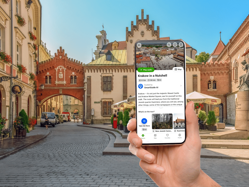 Krakow in a Nutshell: A Self-Guided Audio Walk in English