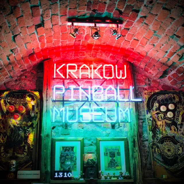 Krakow: Pinball and Arcade Museum Entry Ticket