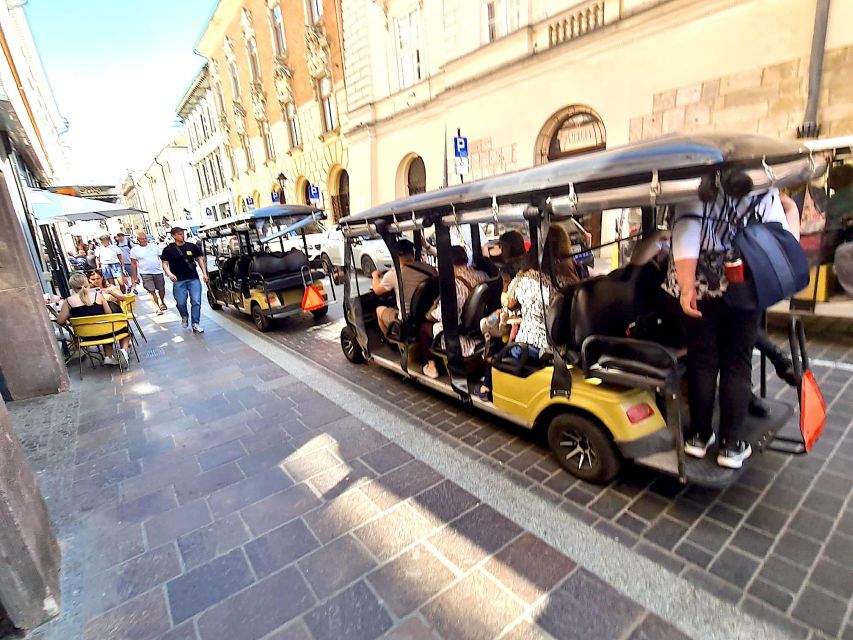 Krakow: Private Panoramic Tour by Golf Cart With Audio Guide - Tour Overview and Pricing
